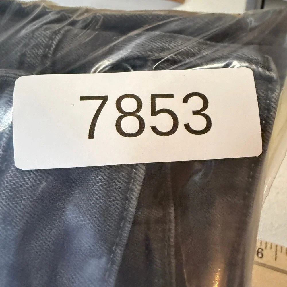 DL1961 Jeans Mens 40 Charcoal Avery Modern Straight Leg Stretch Denim Pants